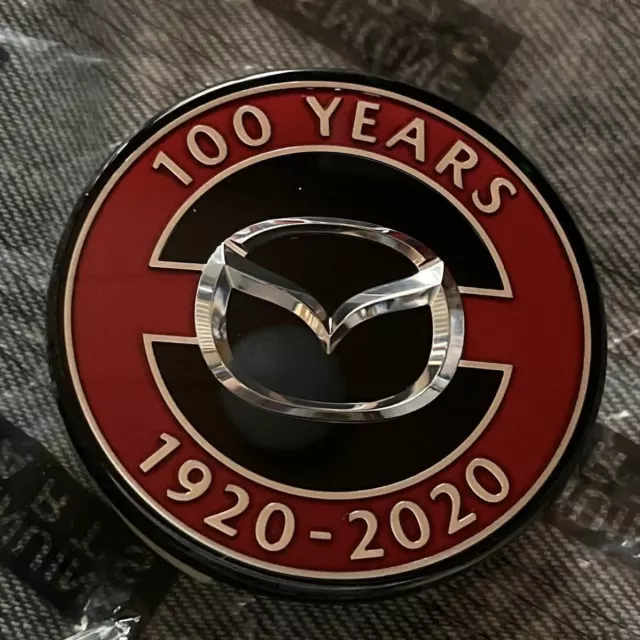 Mazda MX-5 MIATA Véritable 100e anniversaire Cache-moyeux 4 jeux JDM OEM 3
