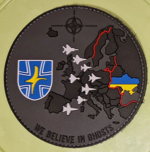 Pvc Patch German WE BELIEVE IN Ghosts German Air Force Pvc Patch Wbig EUR 17,43 ...