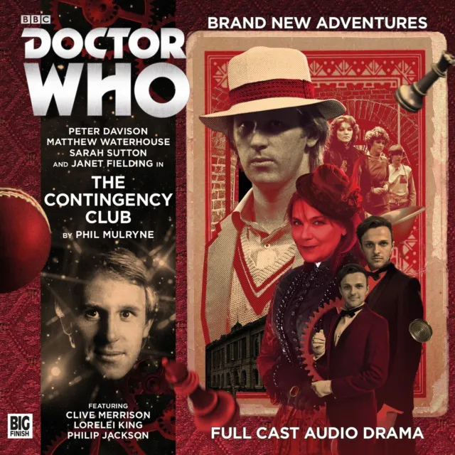 Doctor Who: The Contingency Club (2-CD) Big Finish 222 Peter Davison Fifth 5th