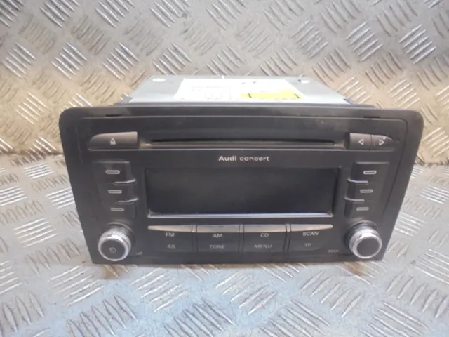 Audi A3 8P Concert CD Player Car Stereo Original 8P0035186 Audi Radio