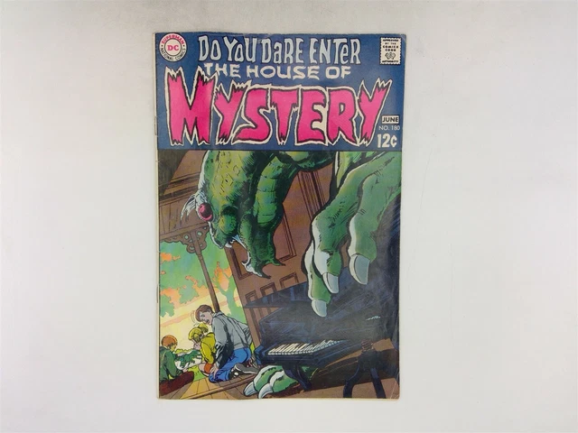 House of Mystery #180 DC Comics 1969 FN- Neal Adams Cover!