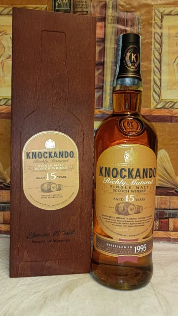 Whisky Knockando 15 Years 1995 70cl 43% Con Box
