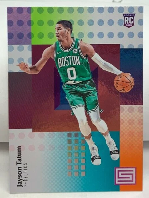Jayson Tatum PSA 10 GEM MINT 2017-18 Panini Hoops Rookie Card #253