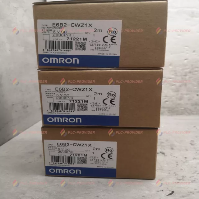 OMRON Rotary Encoder E6B2-CWZ1X 2000P/R E6B2CWZ1X 5VDC New in Box