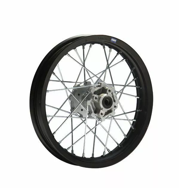 Cerchio Alluminio 12 Tipo 11 Posteriore Nero 12mm Pit Bike Dirt Cross HMParts