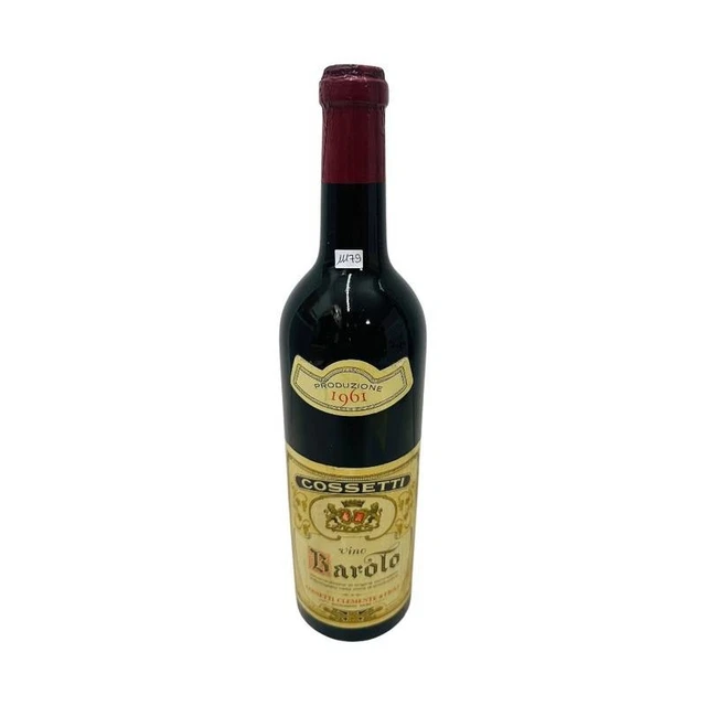VINTAGE BOTTLE - Cossetti Clemente e Figli Barolo DOC 1961 0,72 lt