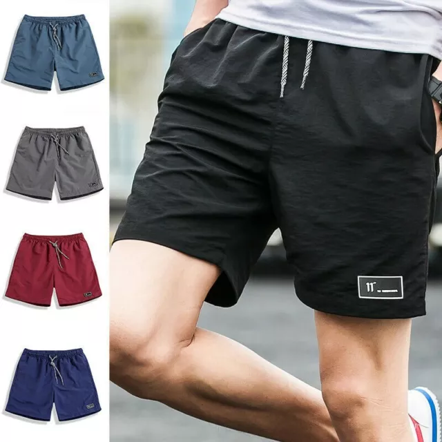 Men Summer Beach Casual Shorts Athletic Gym Sports Training Swimwear Shorts US