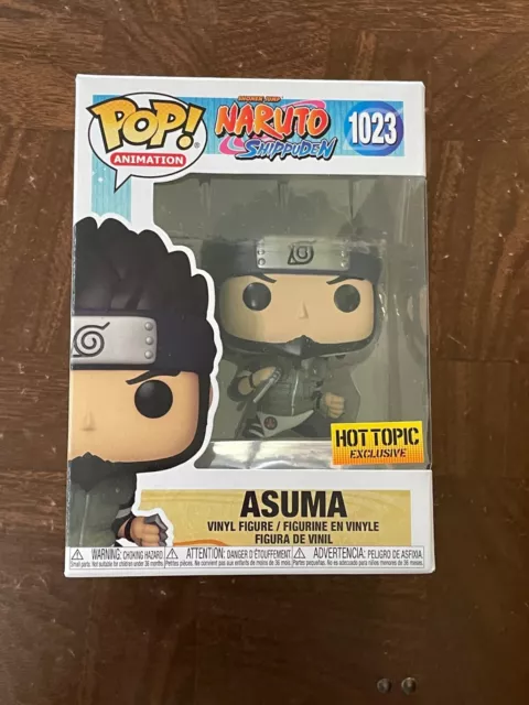 FUNKO POP! Naruto Shippuden Hot Topic Exclusive Handmade Custom Glow Asuma  #1023
