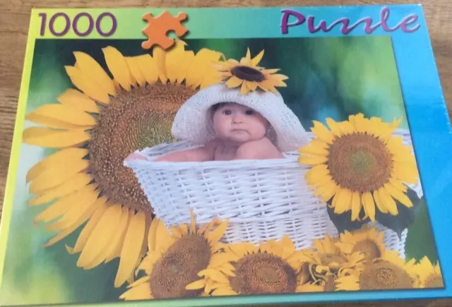 1000 Piece Jigsaw Puzzle Brand New Unopened Sealed Sunflower 🌻