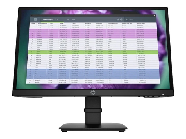 HP P22 G4 - P-Series - LED-Monitor - Full HD (1080p) - 54.6 cm (21.5") #EG085