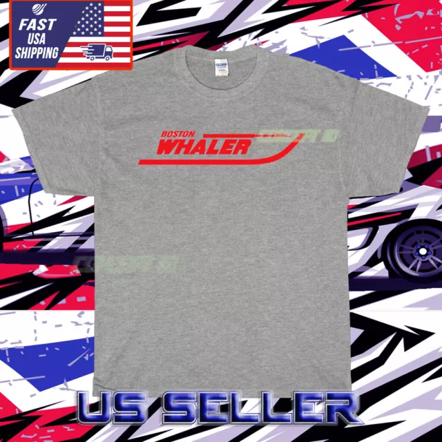 New Shirt Boston Whaler Boat Logo Racing T-Shirt Unisex Tee Funny Usa Size S-5Xl 3