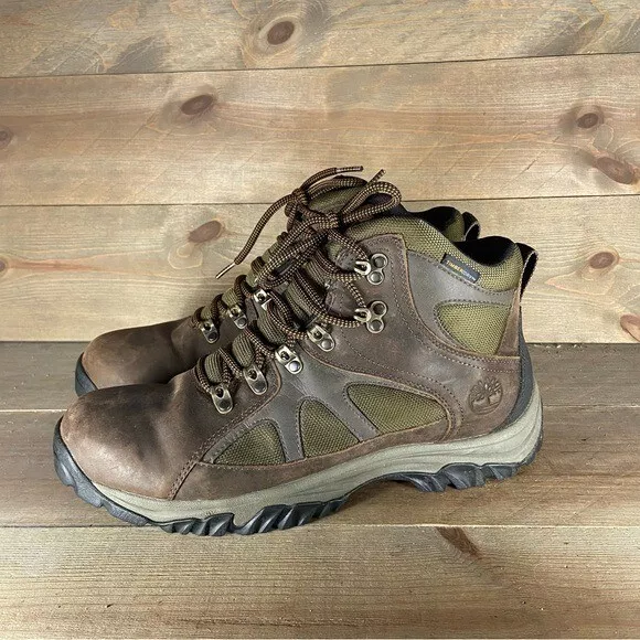 MEN S TIMBERLAND BRIDGETON Waterproof Hiking Boot Mid 5735A Brown