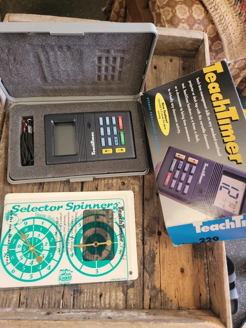 Teachtimer STOKES 229 TEACHTIMER Overhead Clock Timer Chronograph Classroom or ...