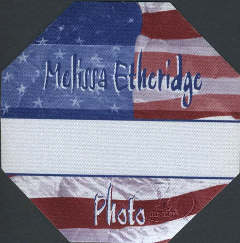 MELISSA ETHERIDGE 2002 Tour Backstage Pass