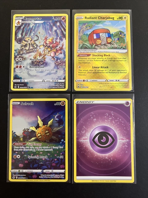 4x Pokemon Cards Crown Zenith Bundle #6