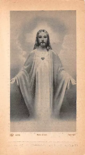 OLD nice  rare Holy cards from 1950"H7859" Holy jesus