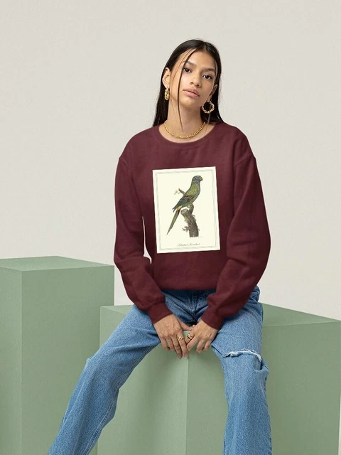 Solstitial Parrakeet Sweatshirt -Sydenham Edwards Designs