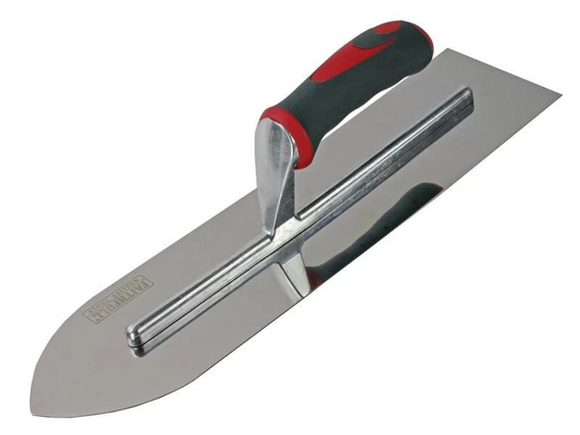 Faithfull Plancher Truelle Acier Inoxydable Doux Poignée Grip 40.6x10.2cm
