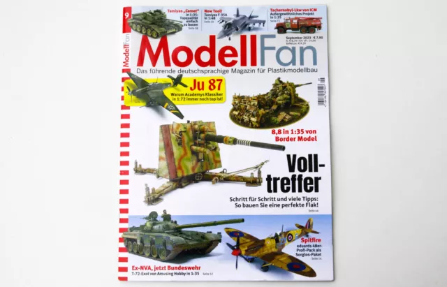 Modell Fan Zeitschrift Ausgabe September 2023, Magazin für Plastikmodellbau!