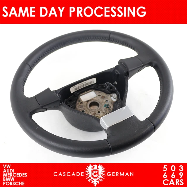 NEW GENUINE VW Mk5 Rabbit Jetta Black 3 spoke Steering Wheel