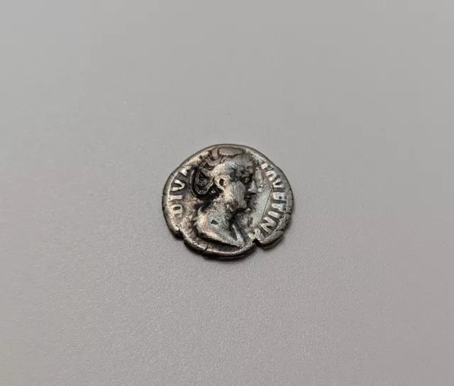 Faustina I AR Denarius. Rome, AD 138-141