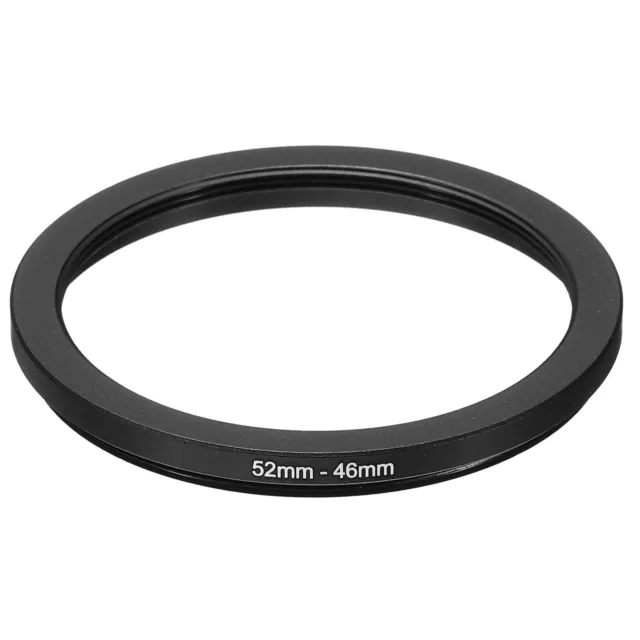 52mm-46mm Metal Step Down Ring Camera Lens Filter Adapter Ring Aluminum Filter