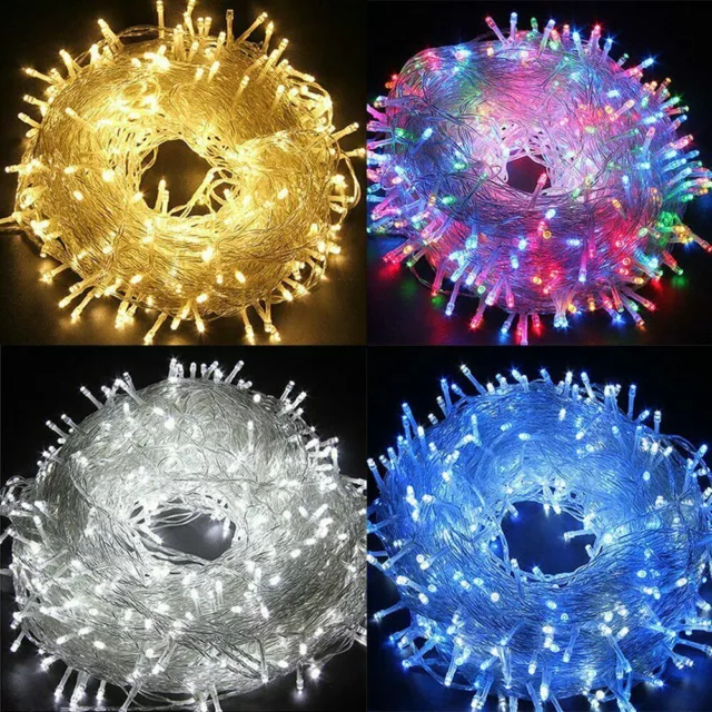 20/30/50M AU Plug in LED Fairy String Lights 8 Modes Christmas Tree Outdoor Lamp