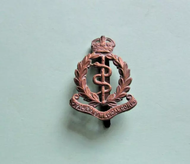 # Original Genuine Vintage Royal Army Medical Corps Cap Badge