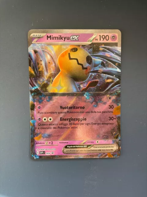 Mimikyu ex RR 006/023 svAW - Scarlet & violet ex MINT HOLO/JAPANESE Pokemon  Card