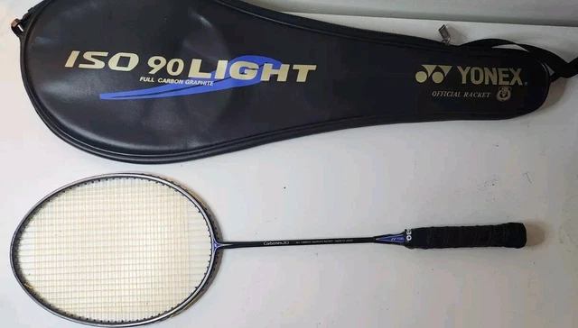 YONEX CARBONEX 20 All Carbon Graphite badminton racquet, cover 
