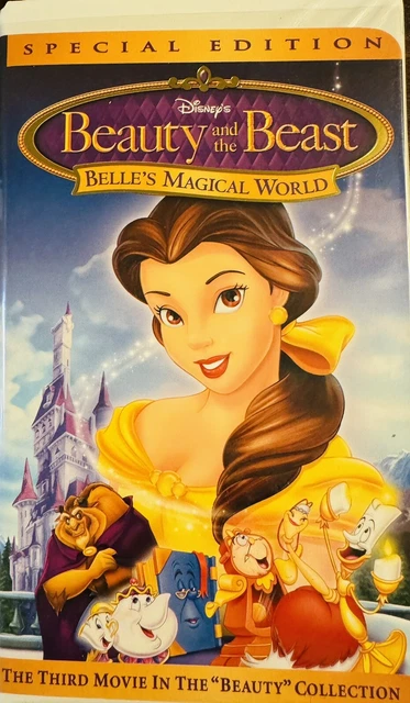 BEAUTY AND THE Beast Belles Magical World VHS 2003 6 47 PicClick UK beauty-and-the-beast-belles-magical-world-vhs-2003-6-47-picclick-uk