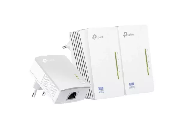 Extensor de rango Wi-Fi universal TP-Link TL-WPA4220 TKIT AV500 Powerline WLAN v5