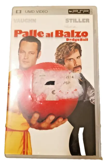 Balls A Lunge Dodgeball Movie UMD Used Italian English German French Psp
