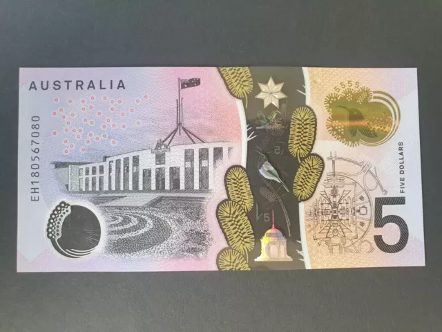 $5 2018 General Prefix Unc R226 Lowe/Fraser Next Generation Australia Note