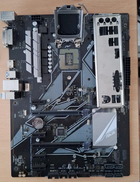 ASUS PRIME Z370-P, Intel LGA1151 9th/8th Gen, ATX Motherboard (IO Plate ...