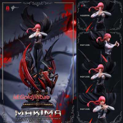 makima figure chainsaw man resin statues go studio