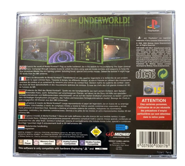 playstation 1 mortal kombat 3