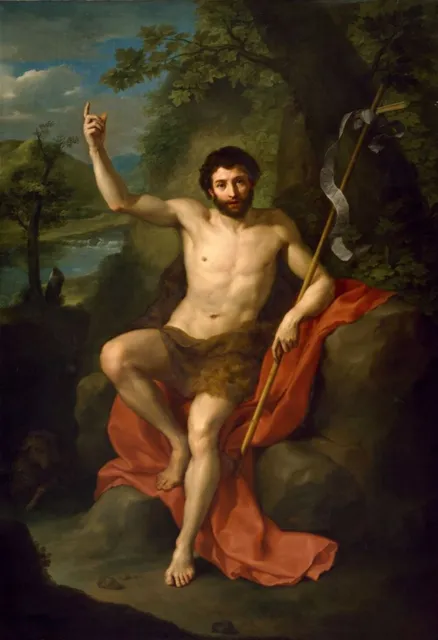 St. John the Baptist Preaching in the Wilderness > Mengs Anton Raphael