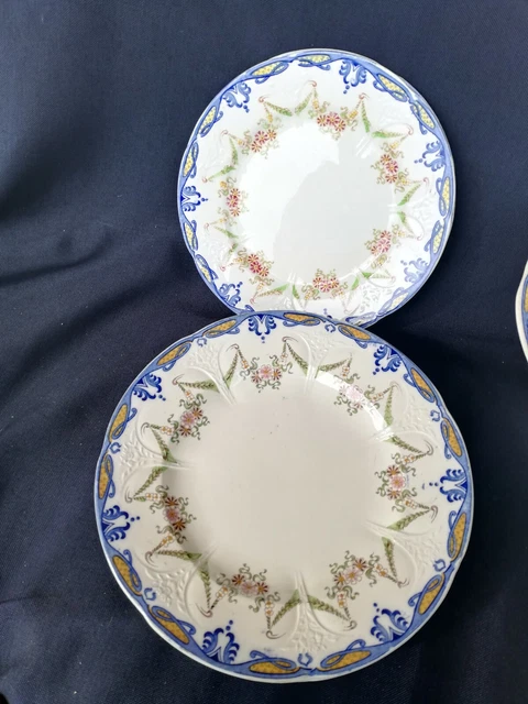 Service Ancien Longwy/vaisselle Longwy/Ceramique francaise/old French ceramic 7
