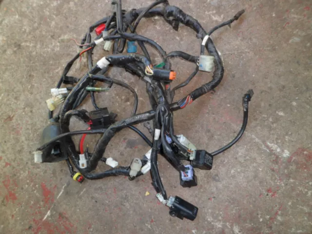 Yamaha Yzfr125 R Yzf R125 Yzfr 125 Yzf 125 Wiring Loom Harness With All Relays