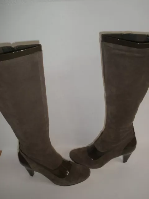 Botte Nine West Cuir Knee Hi 8 Neuve Vente Chaude