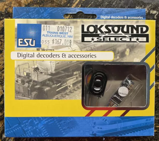 ESU LokSound 82800 V3.5 EMD12-710GB 12 Cylinder Turbo, DB, Nathan 3 Chime New!