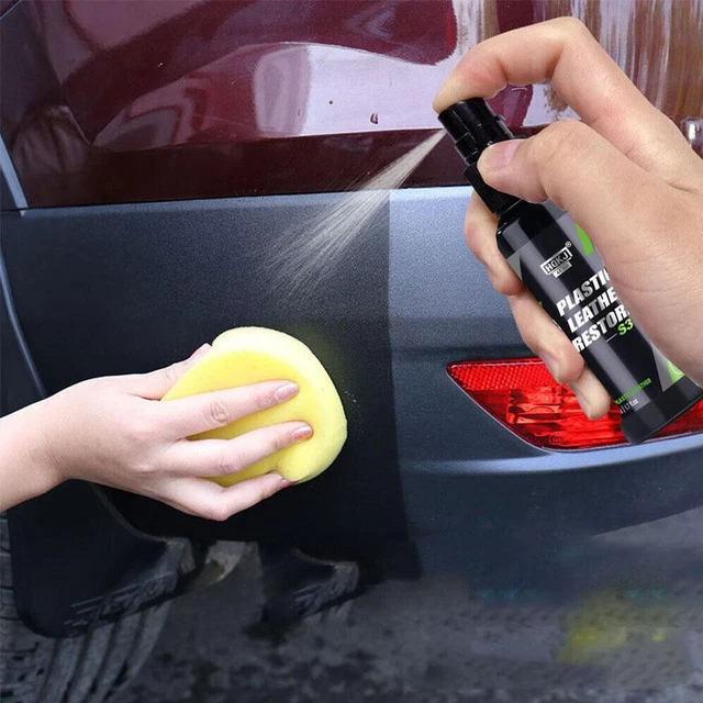 Feynlab Plastic Black 30 Ml - Ripristinatore E Protettivo Per Plastiche Esterne Nere Auto