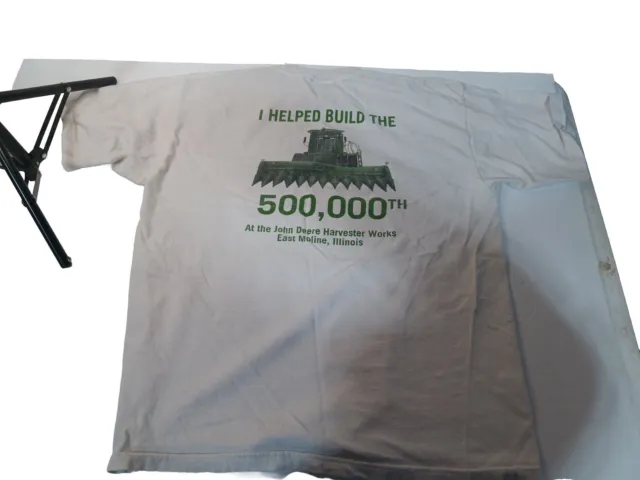 John Deere Xl T Shirt East Moline 500k Combine