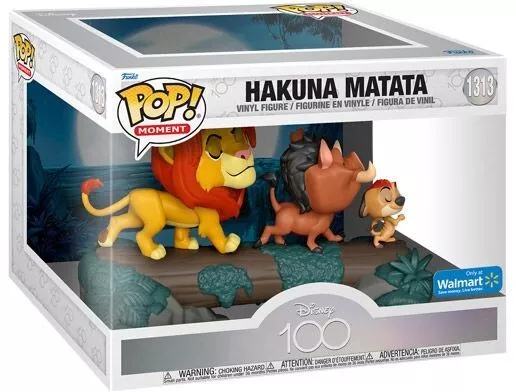 Funko Pop 1313 Movie Moments Hakuna Matata NEUF