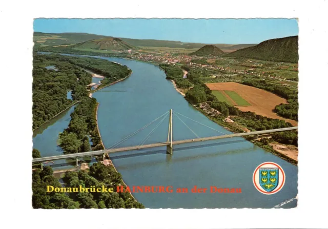 AK Ansichtskarte Donaubrücke / Hainburg an der Donau / Österreich