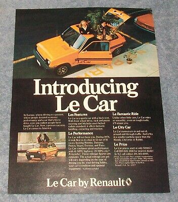 Publicité Magazine Original French Advertising RENAULT 8 Gordini 1970 // 