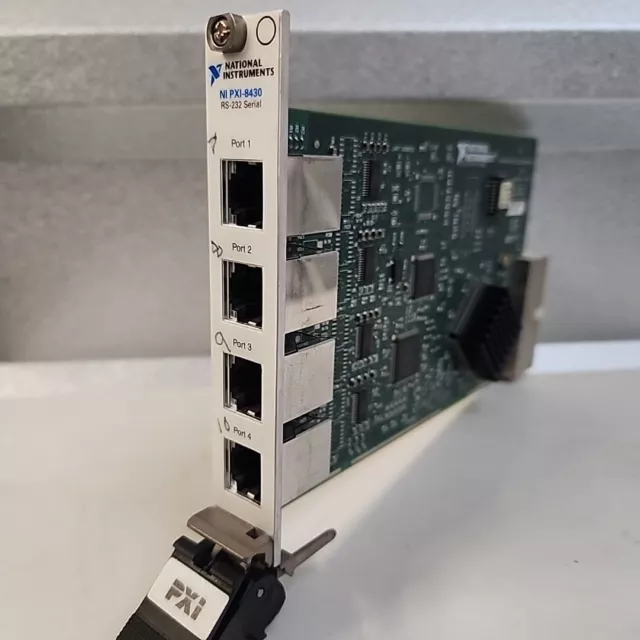 National Instruments NI PXI-8430/4 NI Serial Interface Card, 4-Port RS232