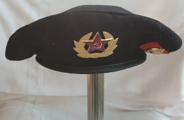 Basco Berretto Cappello  Fanteria Di Marina Marines Urss Unione Sovietica Russia