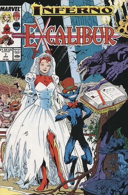 Excalibur #7 FN; Marvel | Chris Claremont X-Men Inferno - we combine shipping